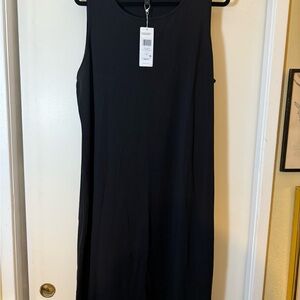 Eileen Fisher Black Maxi Dress